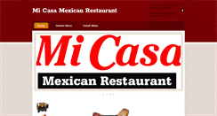 Desktop Screenshot of micasamexicanfood.com